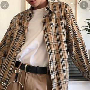 Burberry Button Down